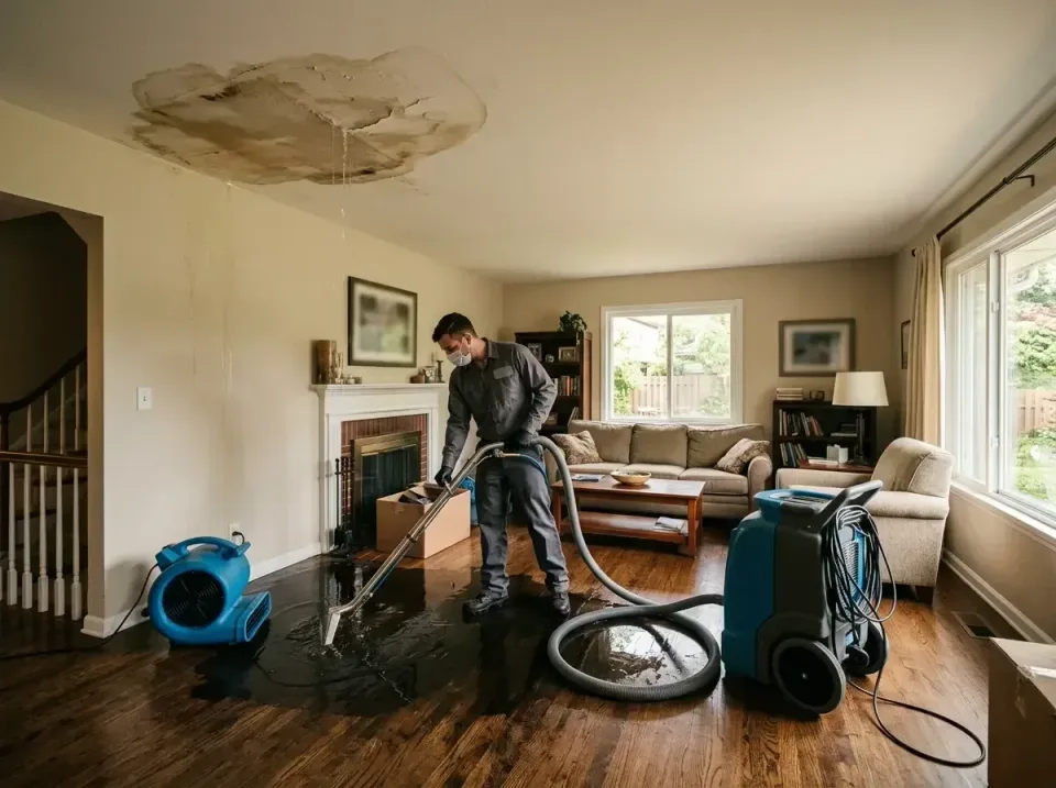 attic-pipe-burst-ceiling-drip-008 — frequently asked questions, Water Damage Restoration & Carpet Care in South Highpoint, FL